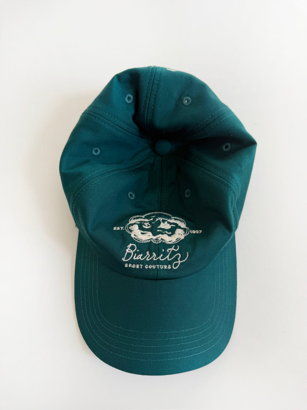 Green Big B Cap Biarritz