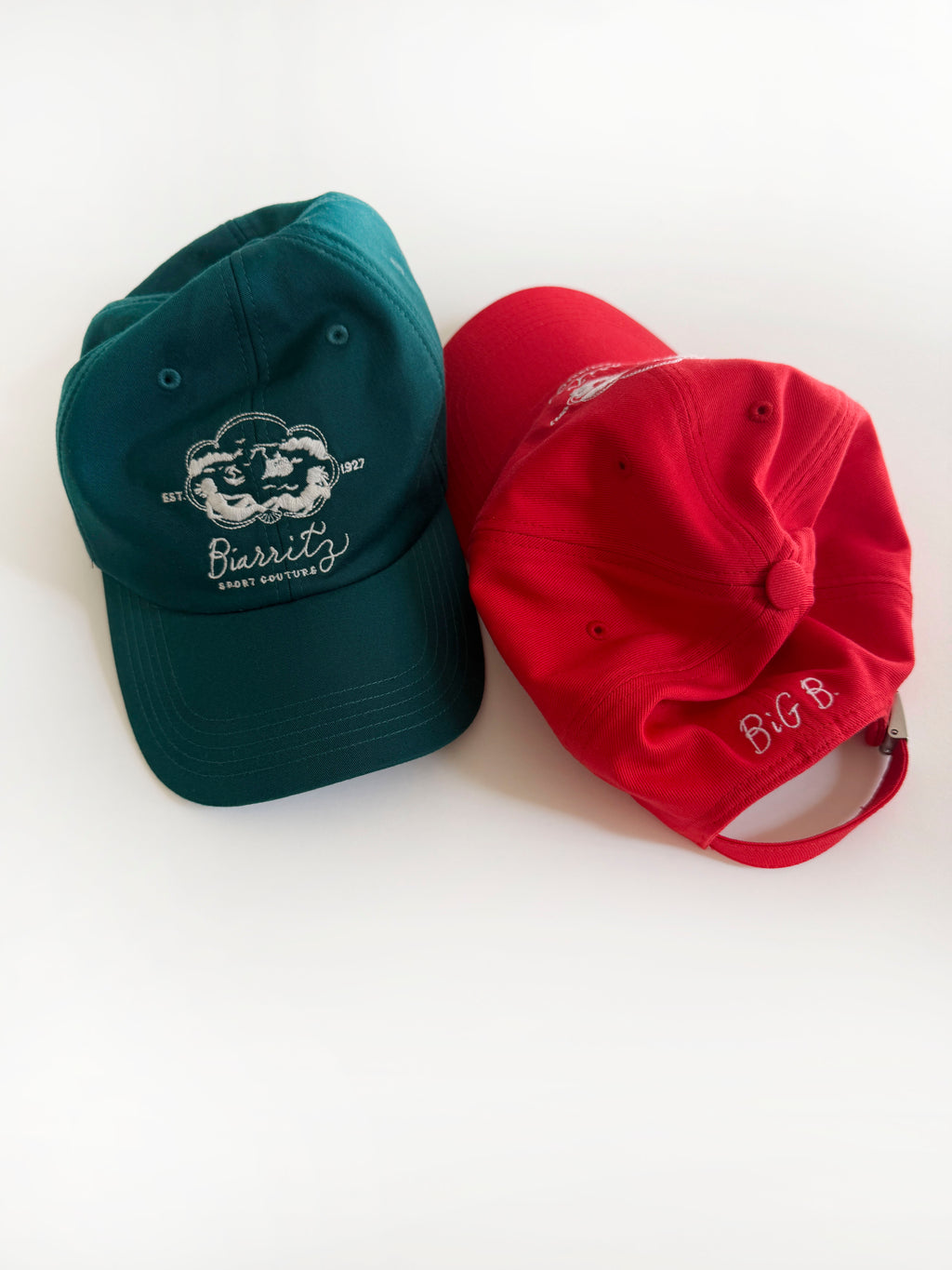 Green Big B Cap Biarritz