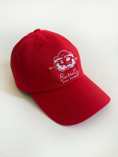 Red Big B Cap Biarritz