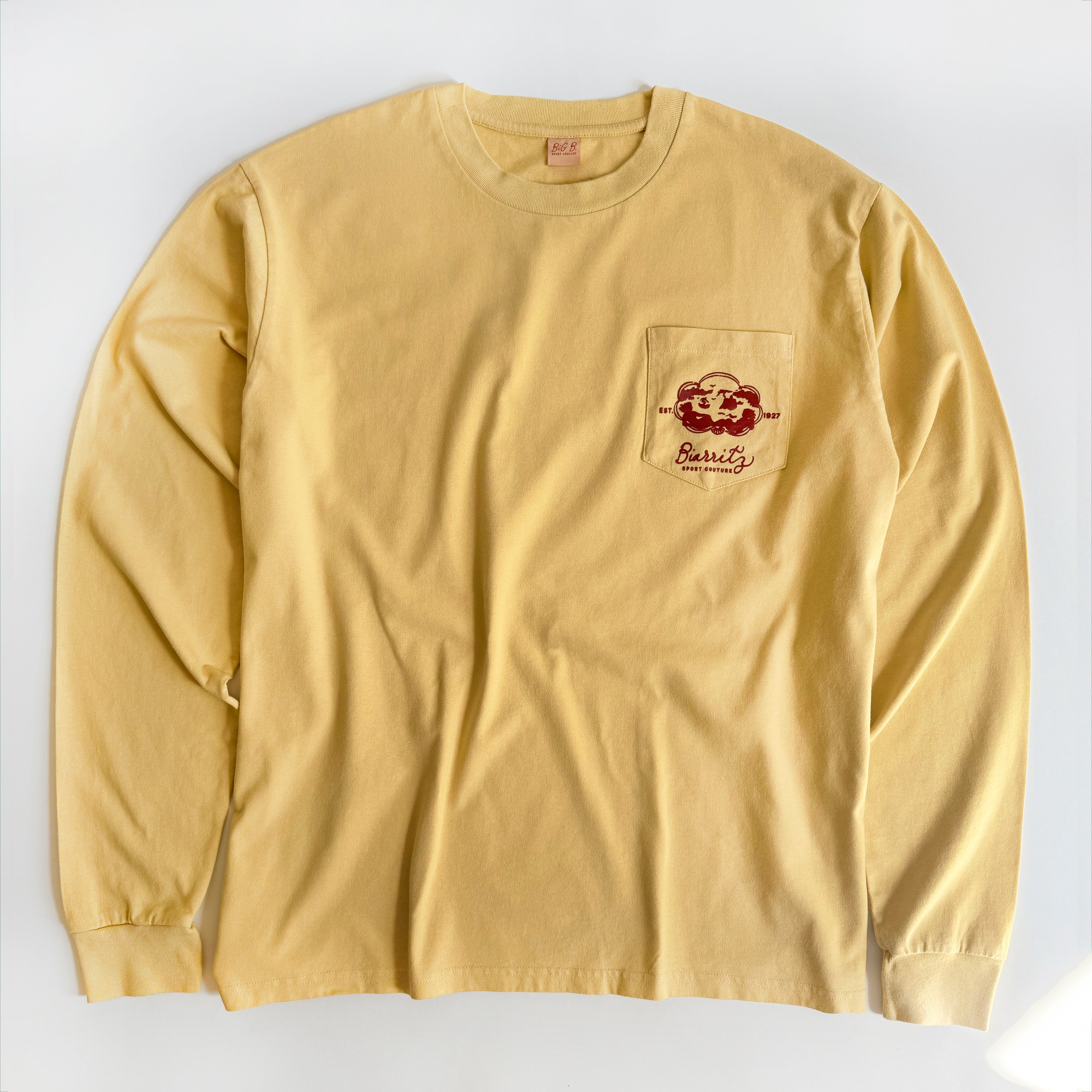 Yellow Long sleeve tee