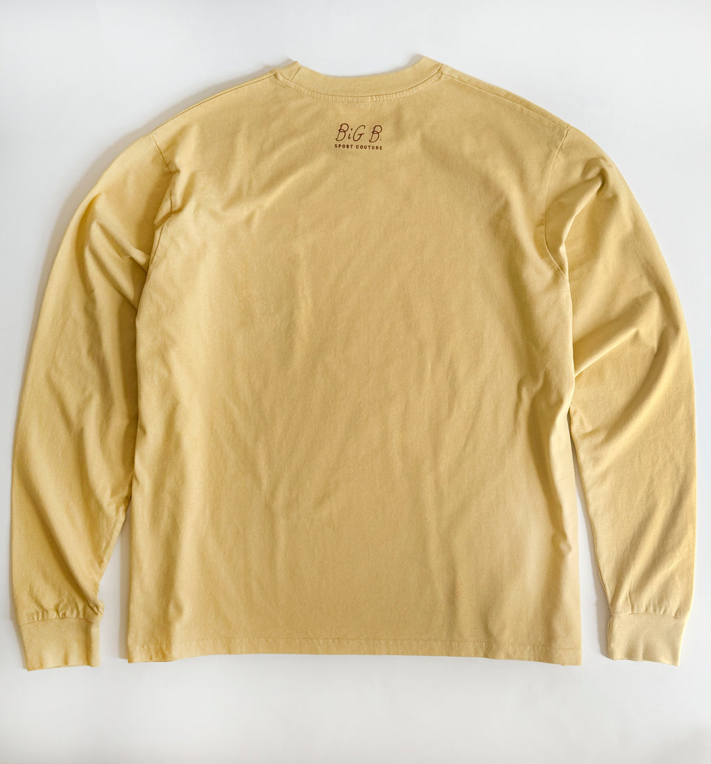 Yellow Long sleeve tee
