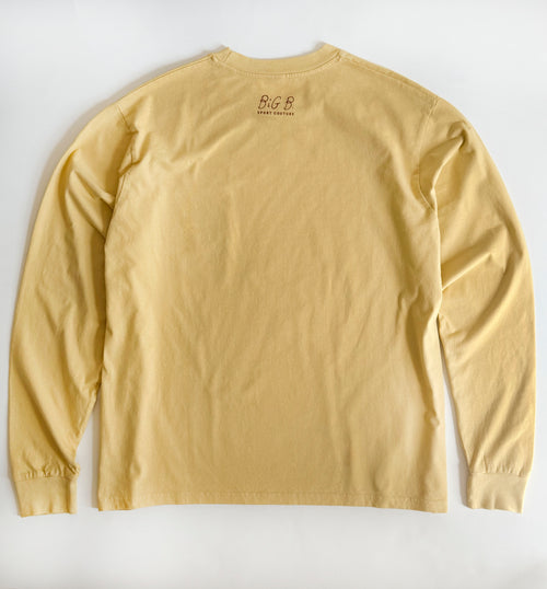 Long sleeve tee Biarritz Yellow