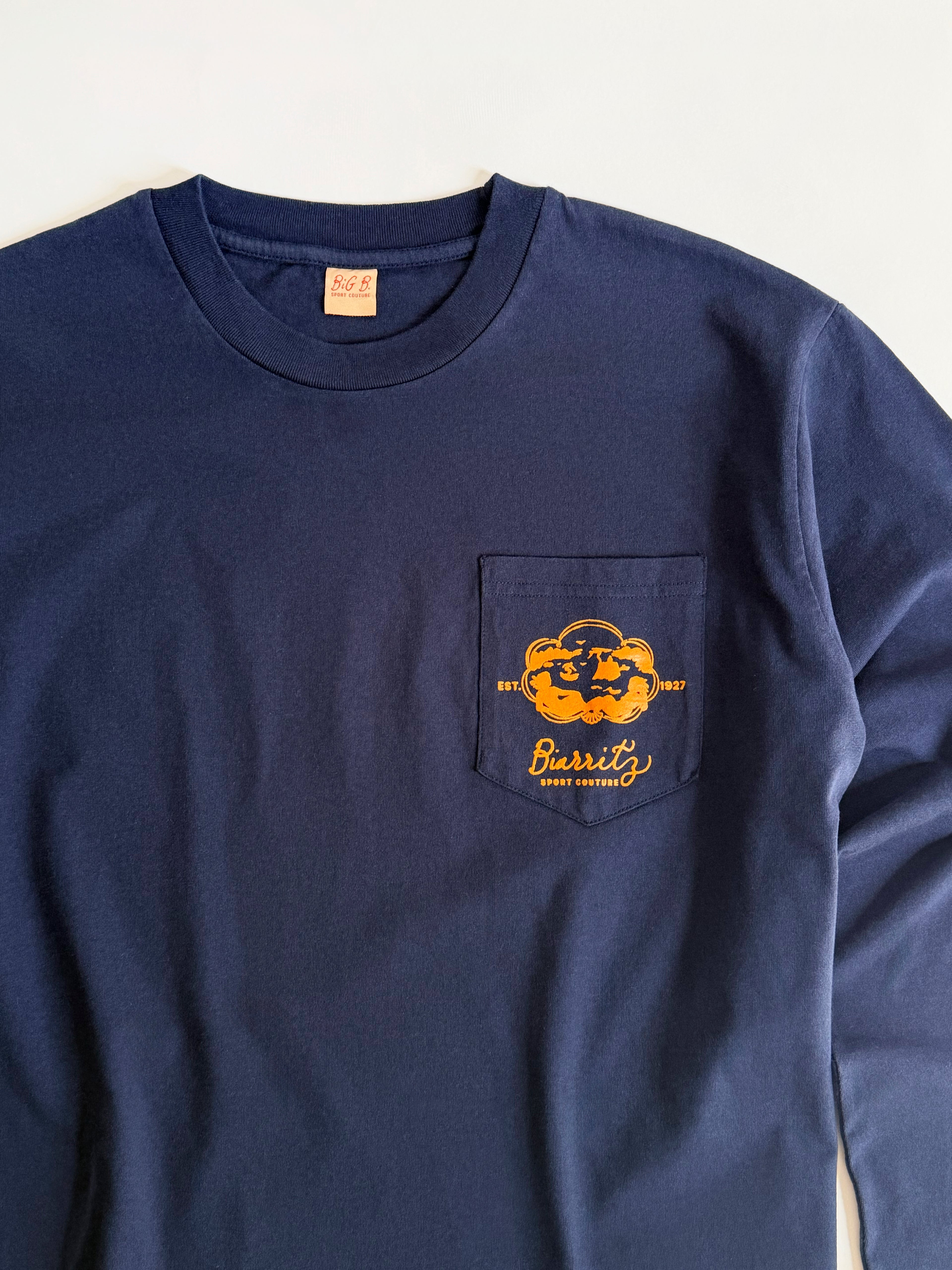 Blue Long sleeve tee