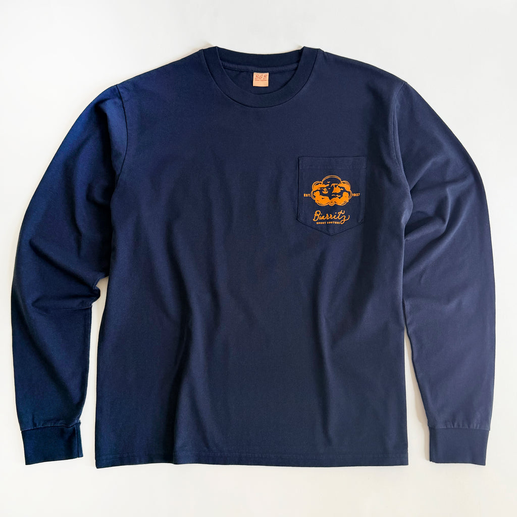 Blue Long sleeve tee