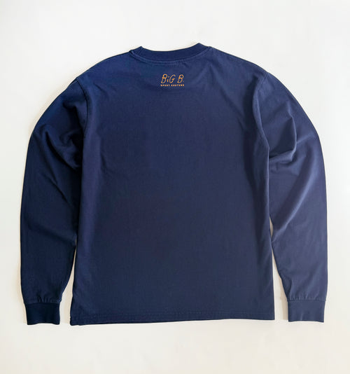 Blue Long sleeve tee